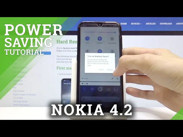 Video thumbnail for How to Activate Power Saving Mode in Nokia 4.2 – Low Power Solution