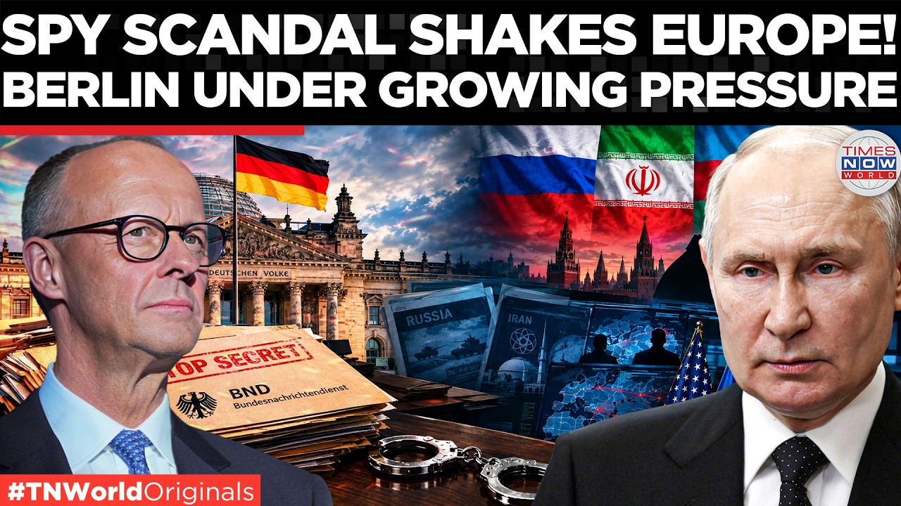 Video thumbnail for GERMANY SPY SCANDAL: 2,000 Classified Documents Raise NATO Security Fears | Times Now World
