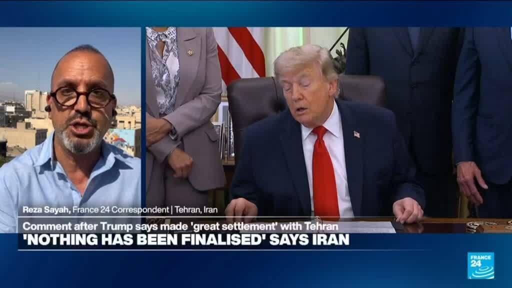Video thumbnail for 'Deep mistrust' in Tehran as Iran plays down Trump's deal claims