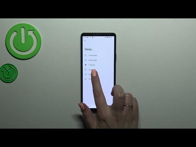 Video thumbnail for How to Change Screen Timeout on SONY Xperia 10 V