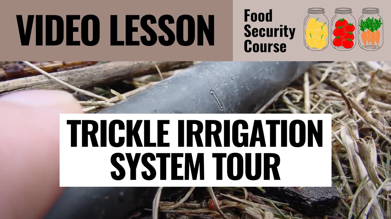Video thumbnail for VIDEO   TRICKLE IRRIGATION SYSTEM TOUR