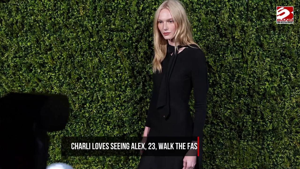 Video thumbnail for Charli xcx hails 'effervescent' model Alex Consani
