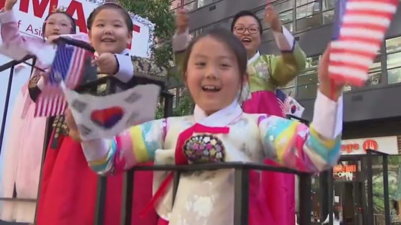 'Video thumbnail for Korean Festival and Parade takes over Manhattan'