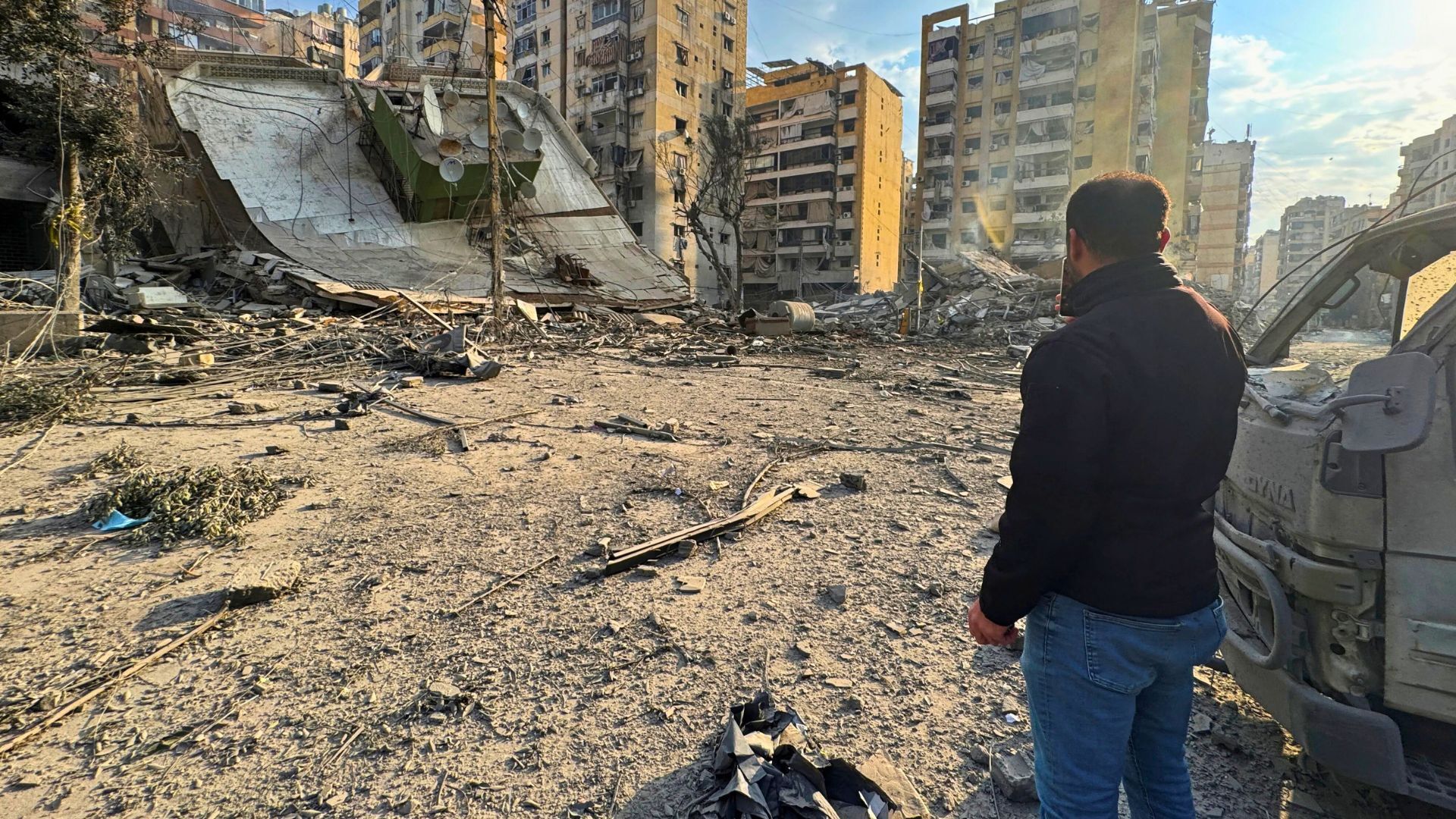 Video thumbnail for Israeli strikes on Lebanon intensify amid mass displacement and forced evacuations