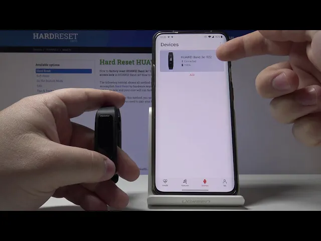 Video thumbnail for How to Unpair Huawei Band 3e - Disconnect Devices