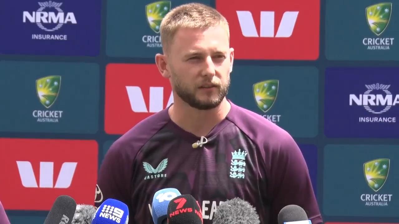 Video thumbnail for Atkinson excited for his first Ashes series in Australia