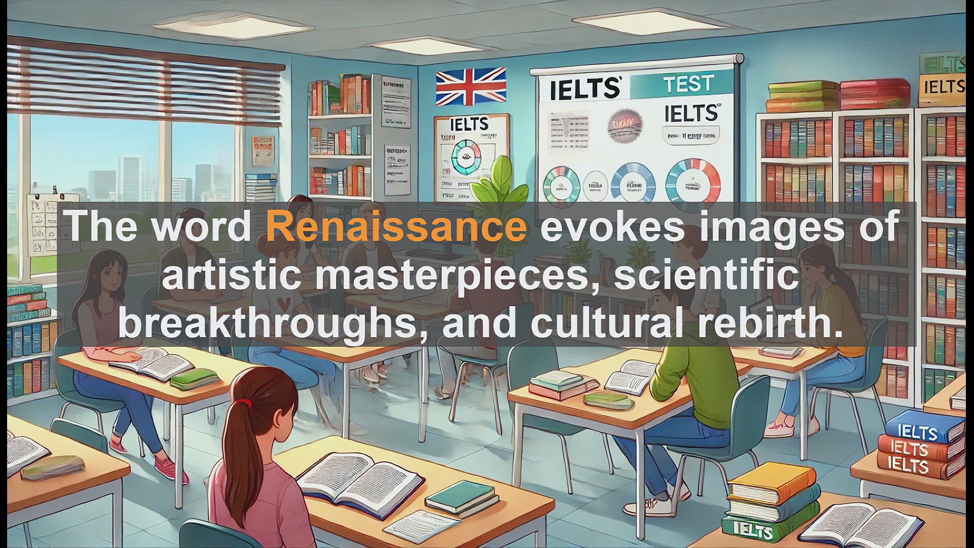 'Video thumbnail for 2000 Must Know IELTS 9.0 Vocabulary - Understanding 'Renaissance': Boost Your IELTS Vocabulary'