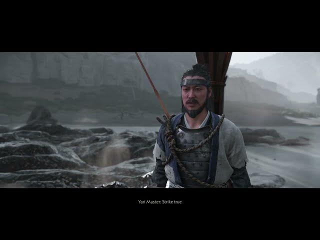 Video thumbnail for Ghost of Yotei - The Way of The Yari Master: Talk To Takahashi Cutscene | Grab Yari | Spear a Fish