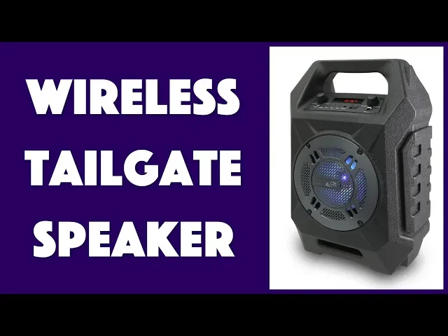 Video thumbnail for iLive ISB408B Wireless Tailgate Speaker Reviewed!