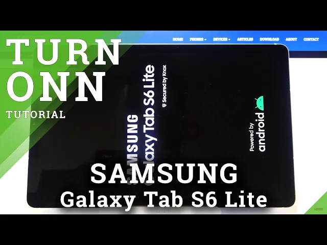 Video thumbnail for How to Switch On SAMSUNG Galaxy Tab S6 Lite – Activate SAMSUNG Galaxy Tab S6 Lite
