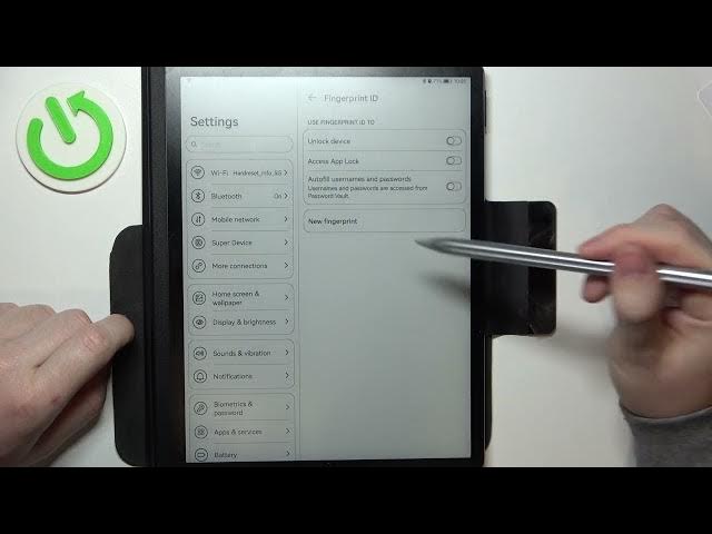 Video thumbnail for Huawei Matepad Paper - Does It Have Fingerprint Sensor