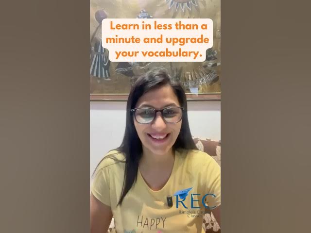Video thumbnail for Learn new English phrases in less than a minute! Learn in less than a minute and upgrade your vocab