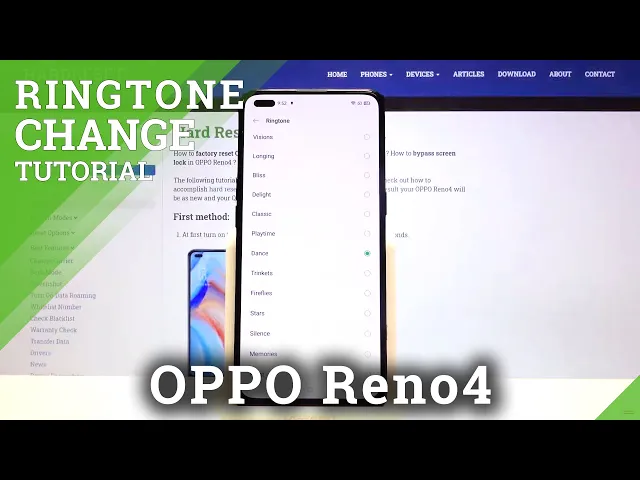 Video thumbnail for How to Change Ringtone on OPPO Reno4 - Pick Incoming Call Tune