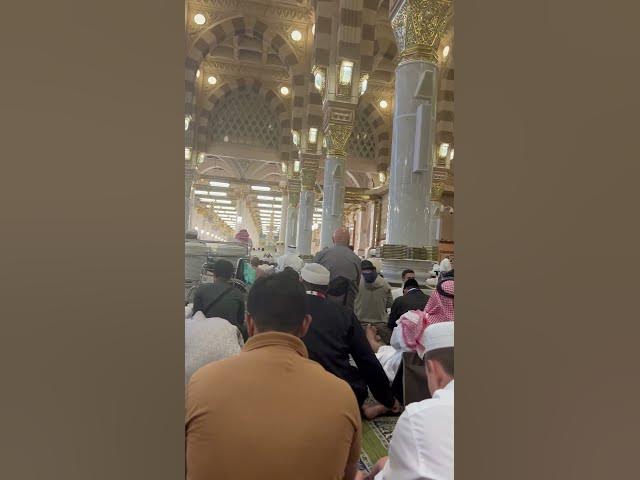 Video thumbnail for Masjid al Nabvi #makkahmadinah #shortvideo #saudiaarbia #trustonallah #islamic #ayeshavilla  #love