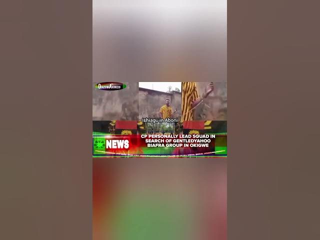 Video thumbnail for CP Personally Lead Squad In Search Of GentleDYahoo Biafra Group In Okigwe