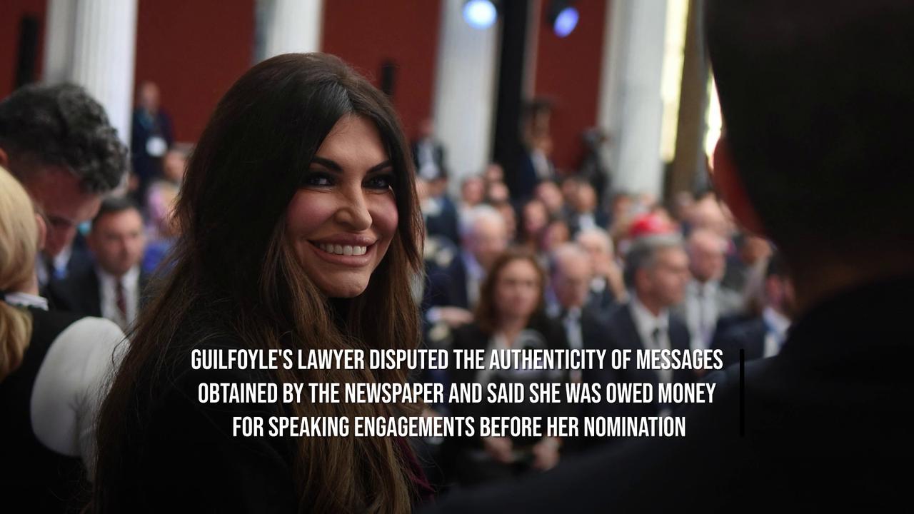 Video thumbnail for Trump 'Looking At' Firing Athens Ambassador Guilfoyle Over Alleged Cash Plea.