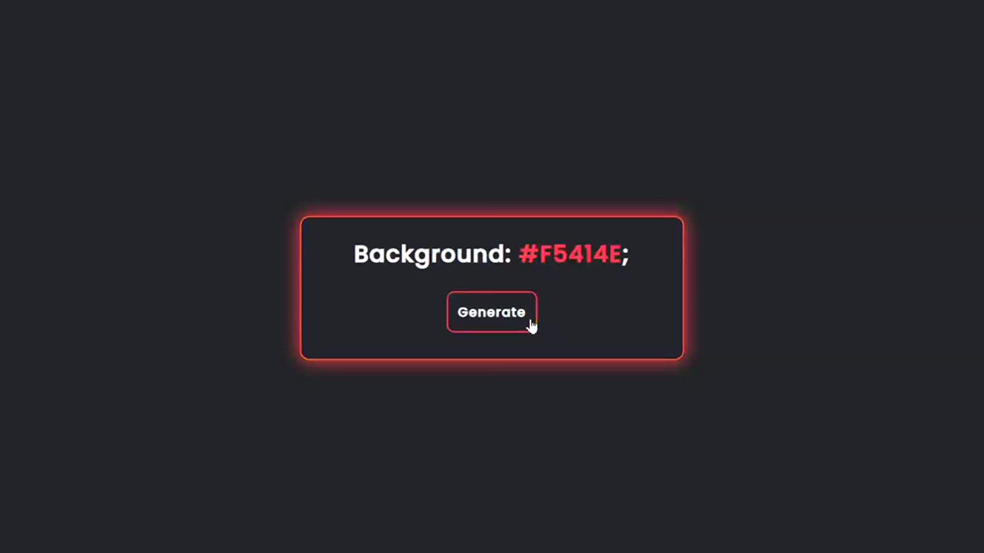 'Video thumbnail for Color Flipper using HTML, CSS & JavaScript'