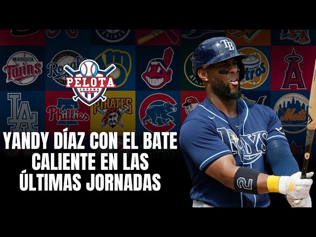 Video thumbnail for YANDY DÍAZ: con el bate caliente en MLB
