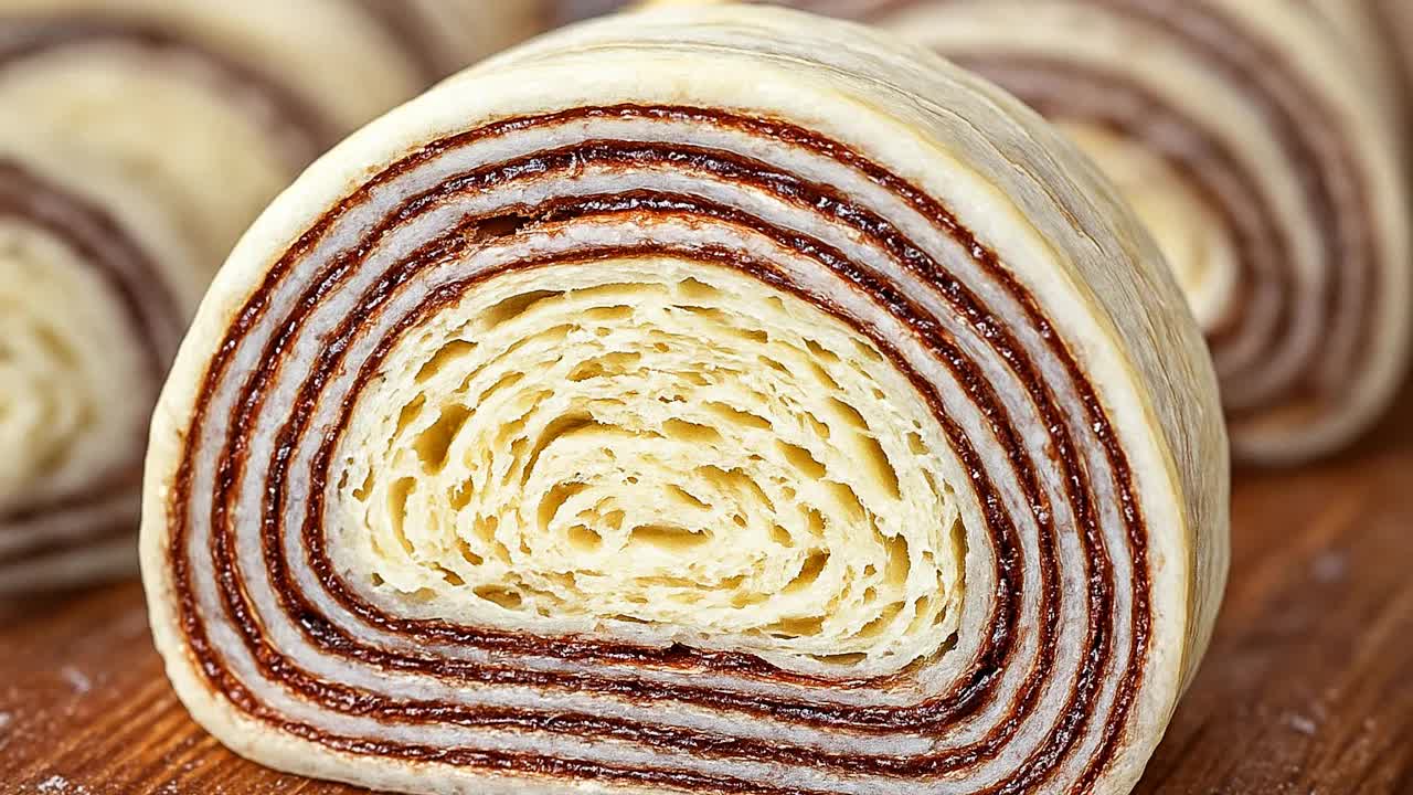 Video thumbnail for Oh God, how delicious! A NEW puff pastry method – ready in 30 minutes and melts in your mouth!