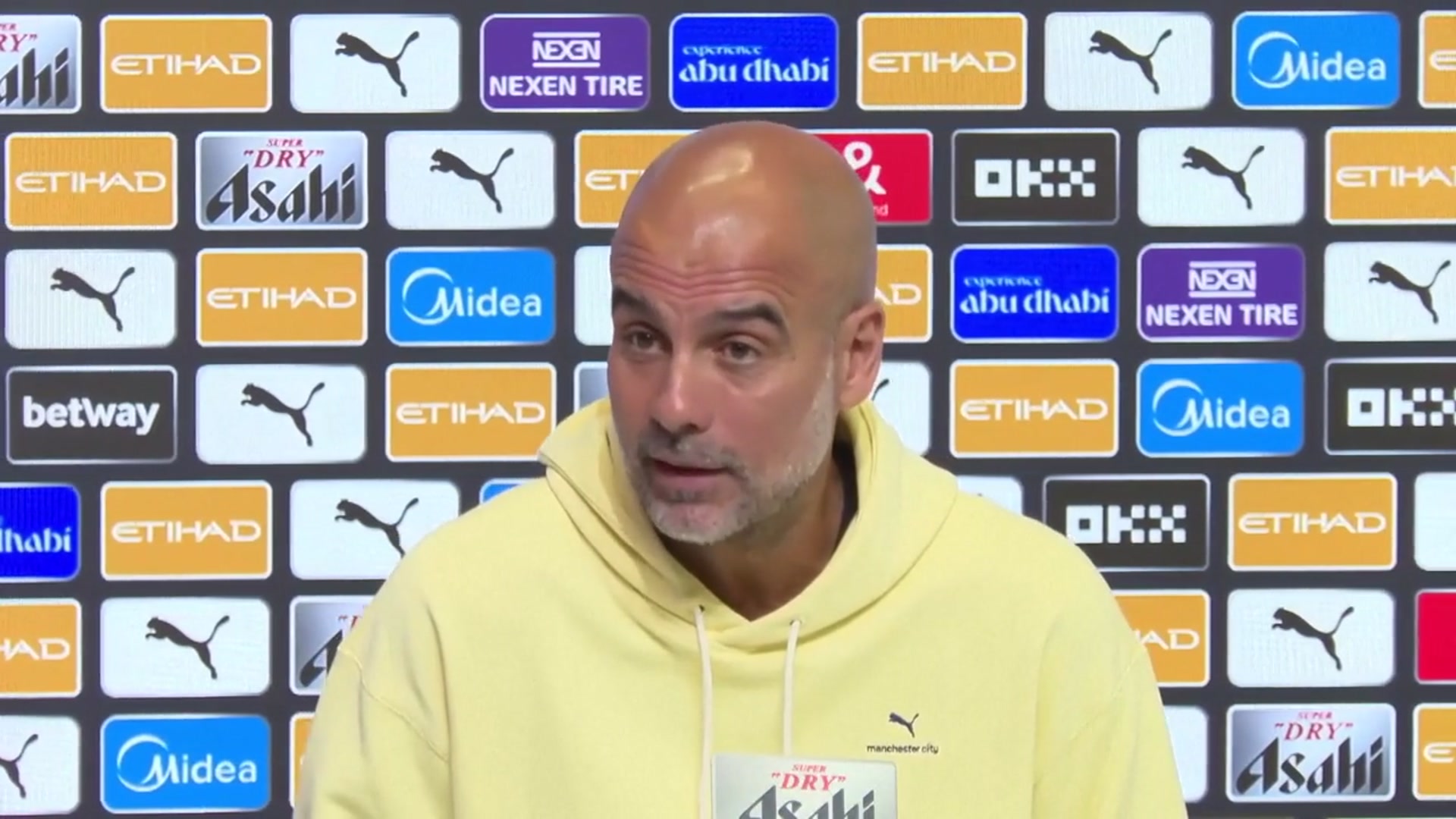 'Video thumbnail for 'Rodri is desperate to play' - Guardiola on returning Spain international'