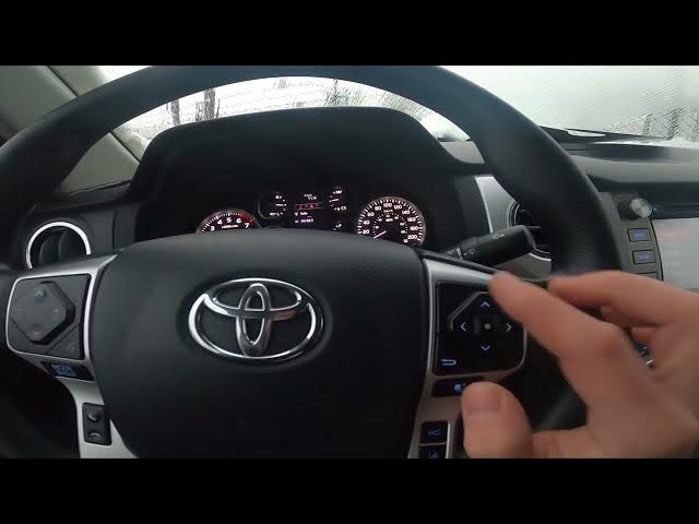 Video thumbnail for How to Change Radio Source and Radio Station via Speedometer Toyota Tundra II ( 2007 - now )