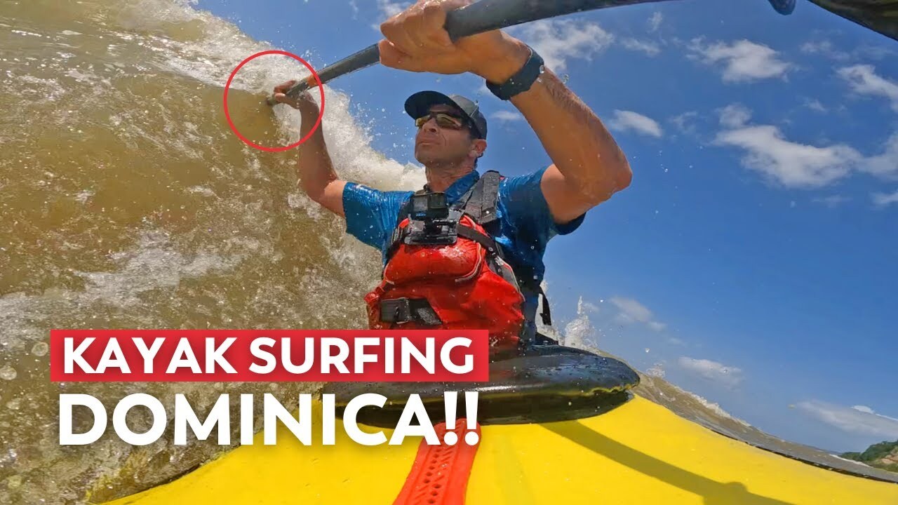 Video thumbnail for Surf Kayaking in Dominica |  Kayaking the Waitukubuli Sea Trail in Dominica 3