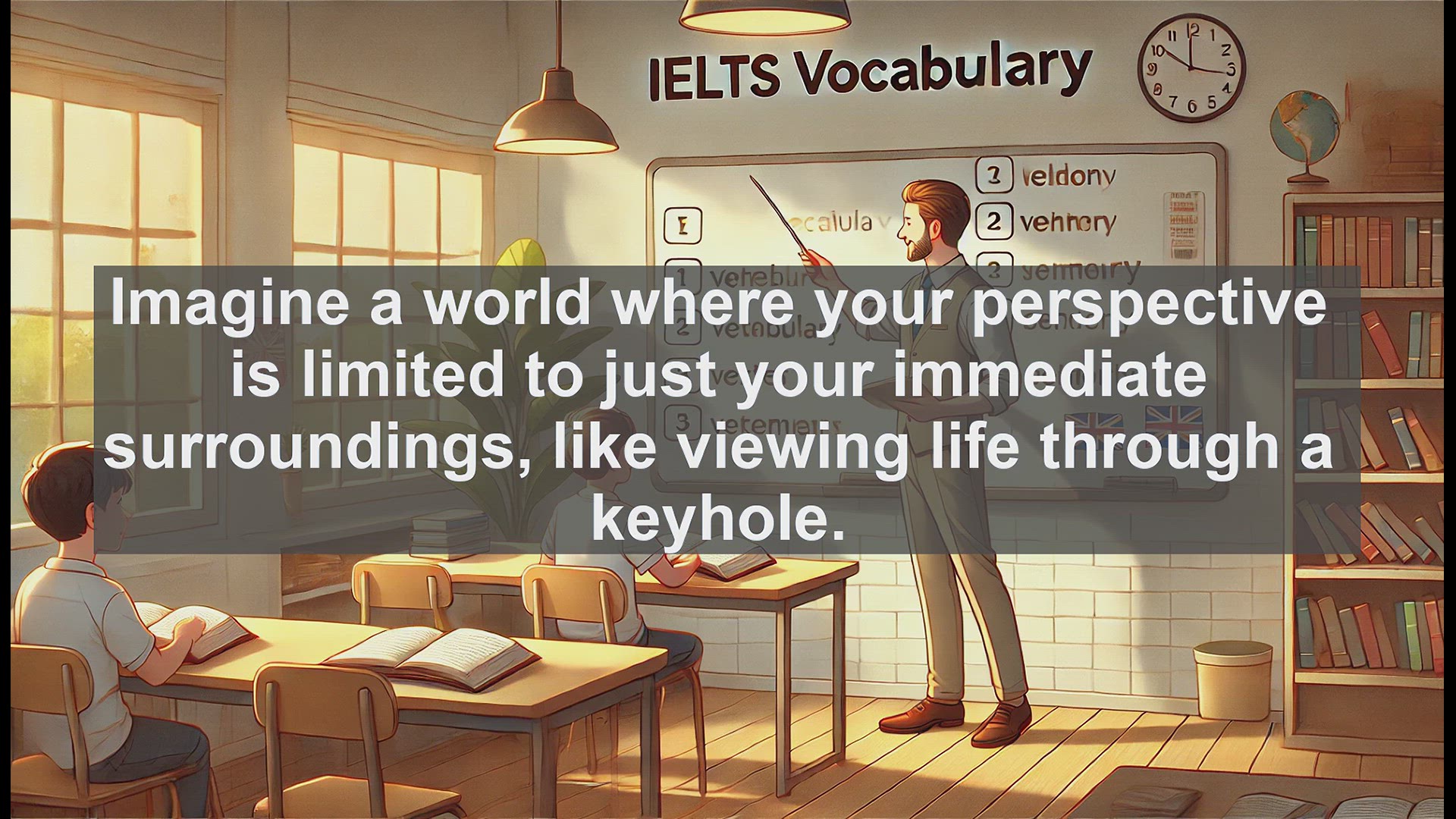 'Video thumbnail for 2000 Must Know IELTS 9.0 Vocabulary - Understanding 'Parochial': Boost Your IELTS Vocabulary'