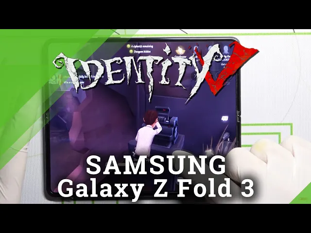 Video thumbnail for Samsung Galaxy Z Fold 3 - Identity V Short Gameplay - Family Friendly Game