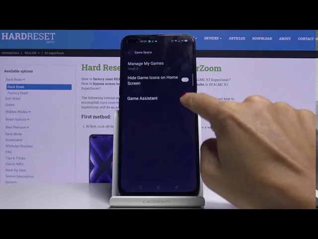 Video thumbnail for How to Activate Game Assistant in REALME X3 SuperZoom – Game Space App