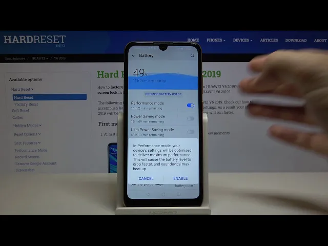 Video thumbnail for How to Activate Performance Mode on Huawei Y6 2019 – Enable High Performance Mode
