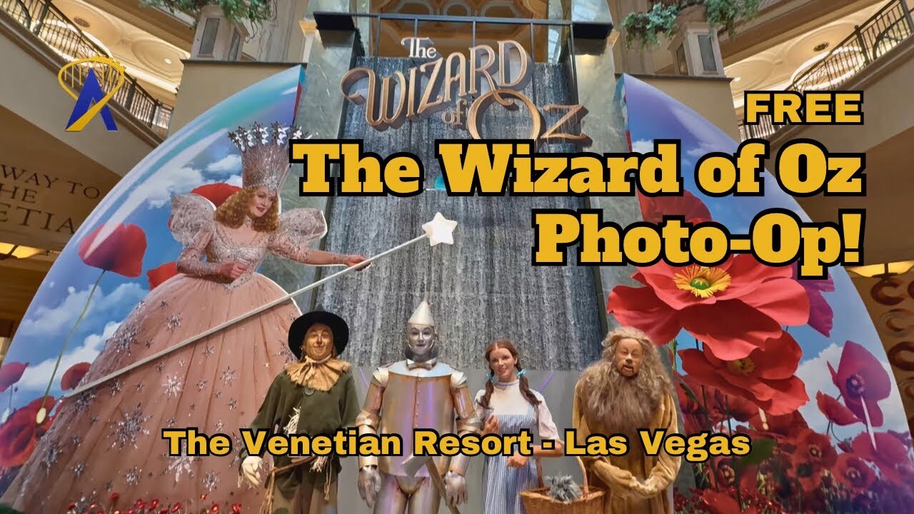 'Video thumbnail for Wizard of Oz Photo-Op at The Venetian Resort in Las Vegas'