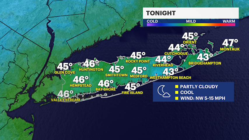 Video thumbnail for Clouds clear this evening; tracking rain and a warm-up for later this week