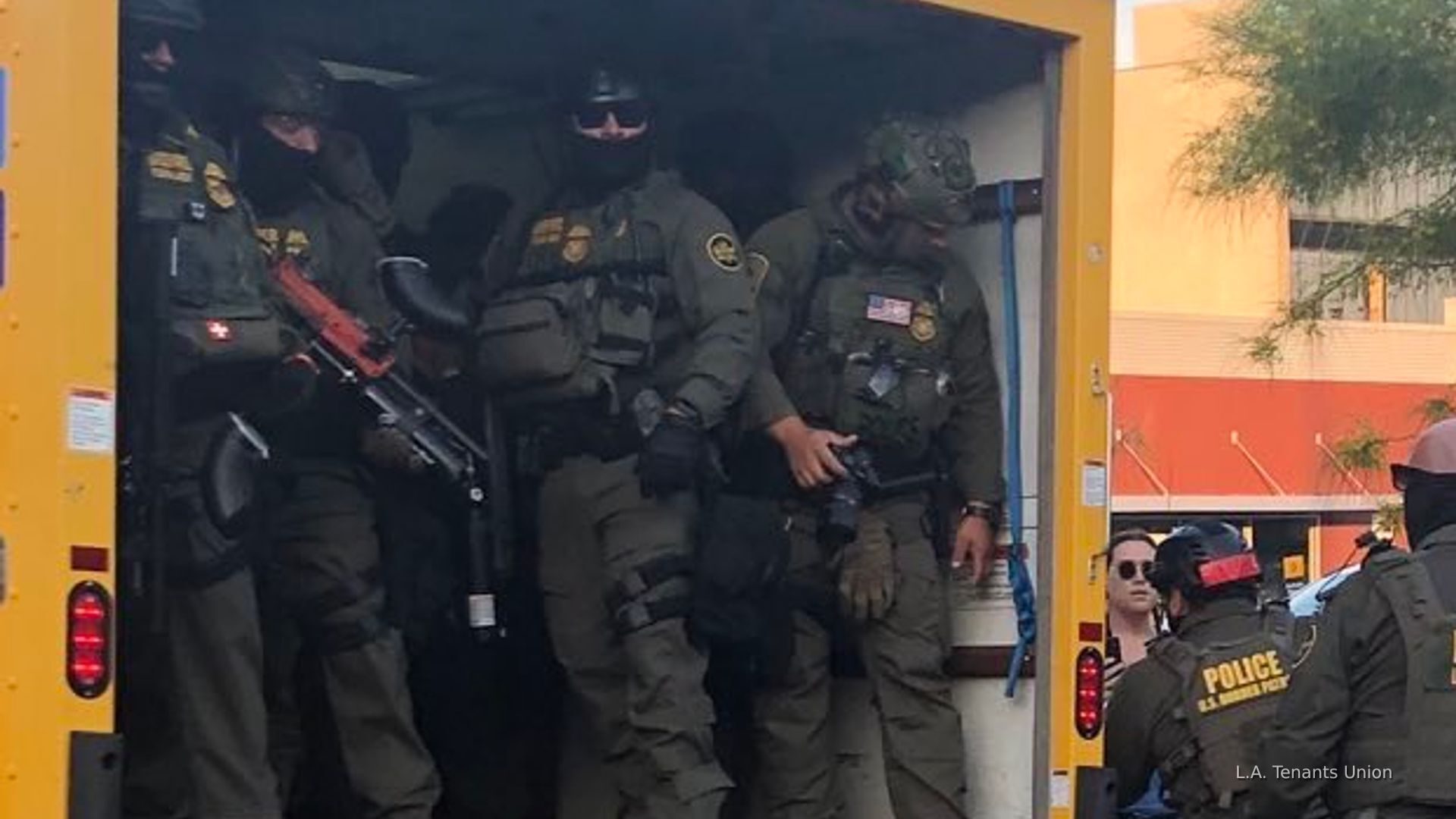 'Video thumbnail for Border Patrol agents jump out of Penske truck as part of ‘Operation Trojan Horse’'