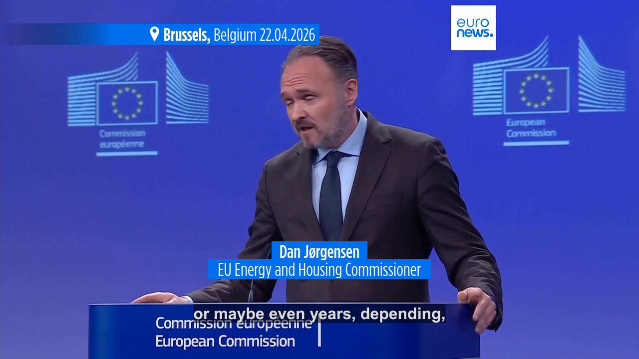 Video thumbnail for 'Energy crisis will hit prices for months or even years,' says Commissioner Jørgensen