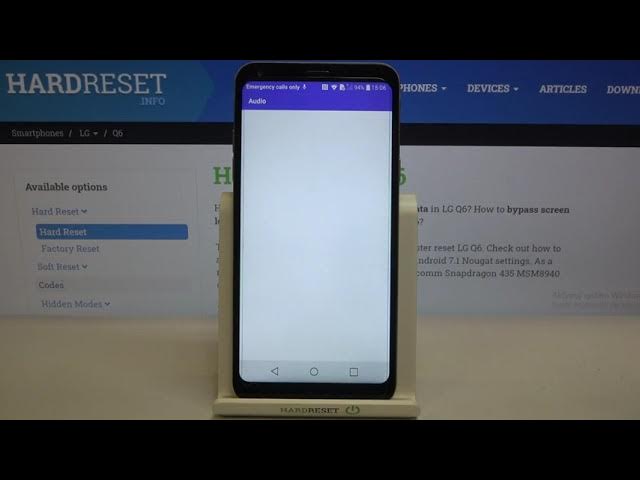 Video thumbnail for How to Change Ringtone in LG Q6 – Set Up Ringtone