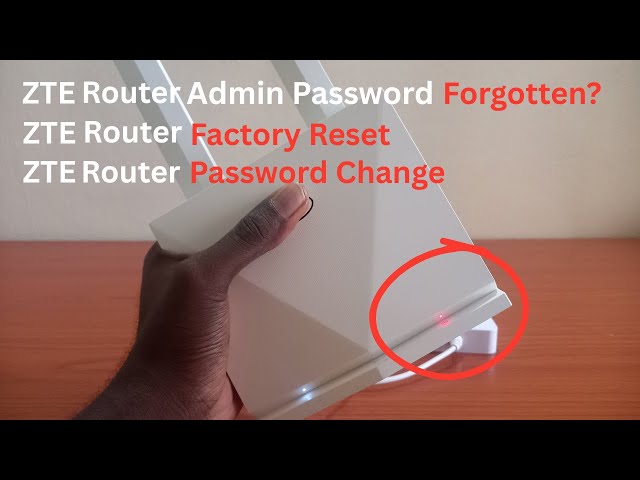 Video thumbnail for ZTE Router Password Change | ZTE Router Admin Password Forgot | ZTE Router Factory Reset