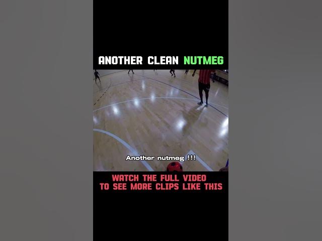 Video thumbnail for I nutmegged him for the second time #nutmeg #futsal #football #skills