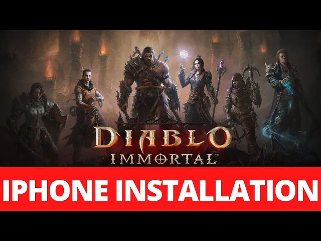 Video thumbnail for Diablo Immortal - How To Install On iPhone iOS