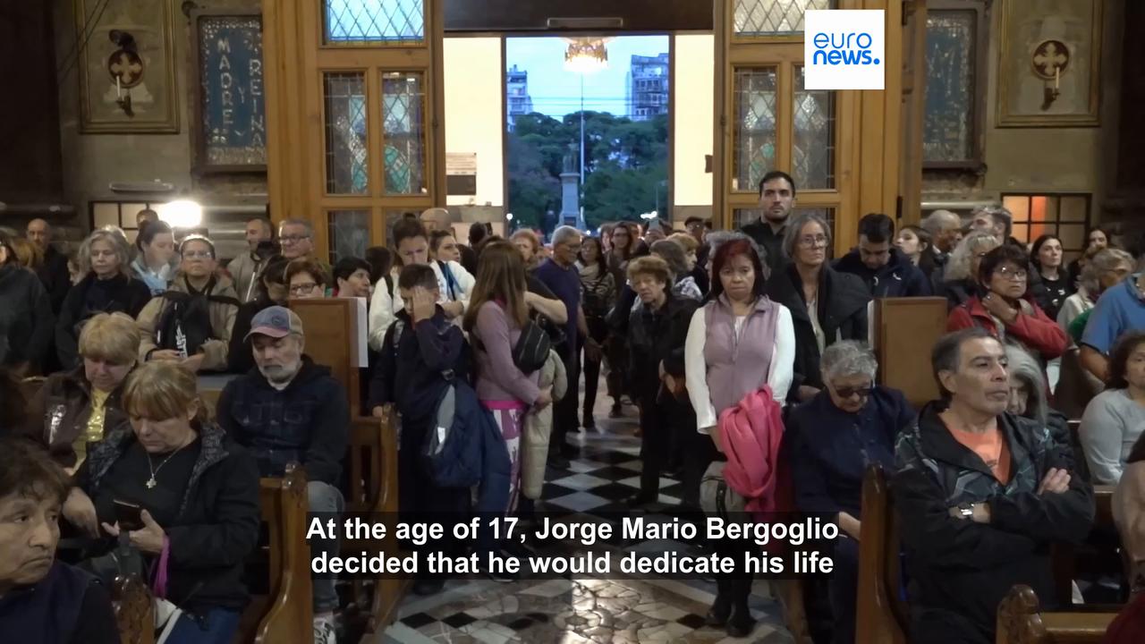 Video thumbnail for Argentina bids farewell to Pope Francis, the first Latin American pontiff