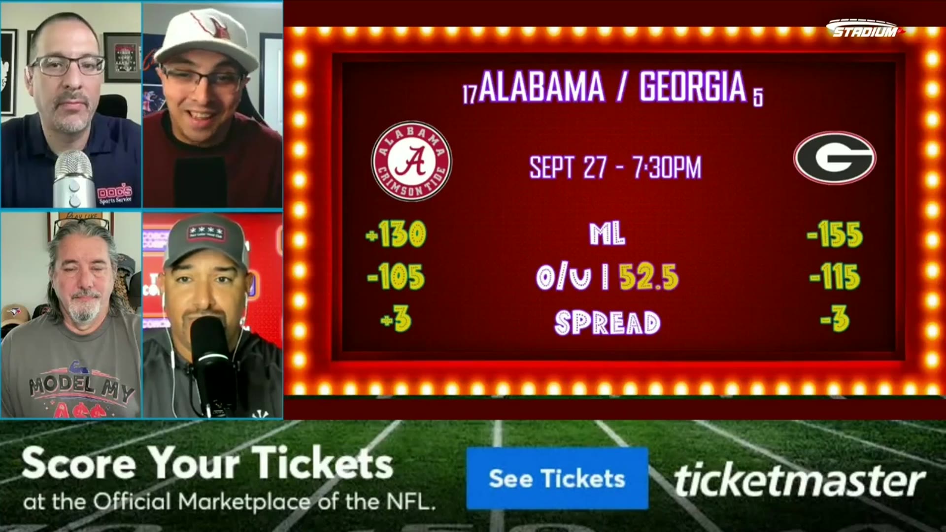 'Video thumbnail for Will We Get a Repeat of Last Year's Classic Between Alabama and Georgia?'