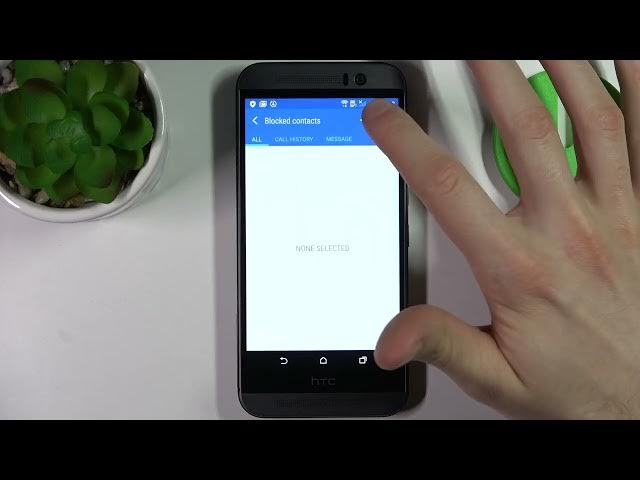 Video thumbnail for How to Block Number on HTC One M9E | Blocking calls on HTC One M9E