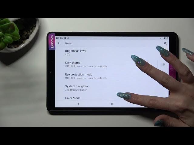 Video thumbnail for How to Turn On/Off Auto Brightness on Lenovo Tab M8 – Adaptive Screen Brightness