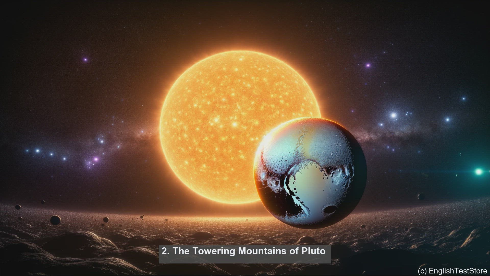 'Video thumbnail for 10 Things You Didn't Know About Pluto's Surface Features'