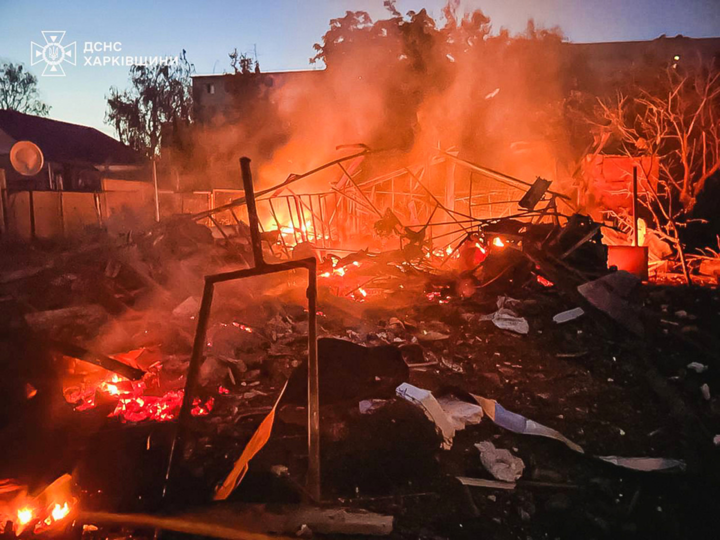 Video thumbnail for Ukrainian drones strike deep into Russia: Residential block and petrochemical plant hit