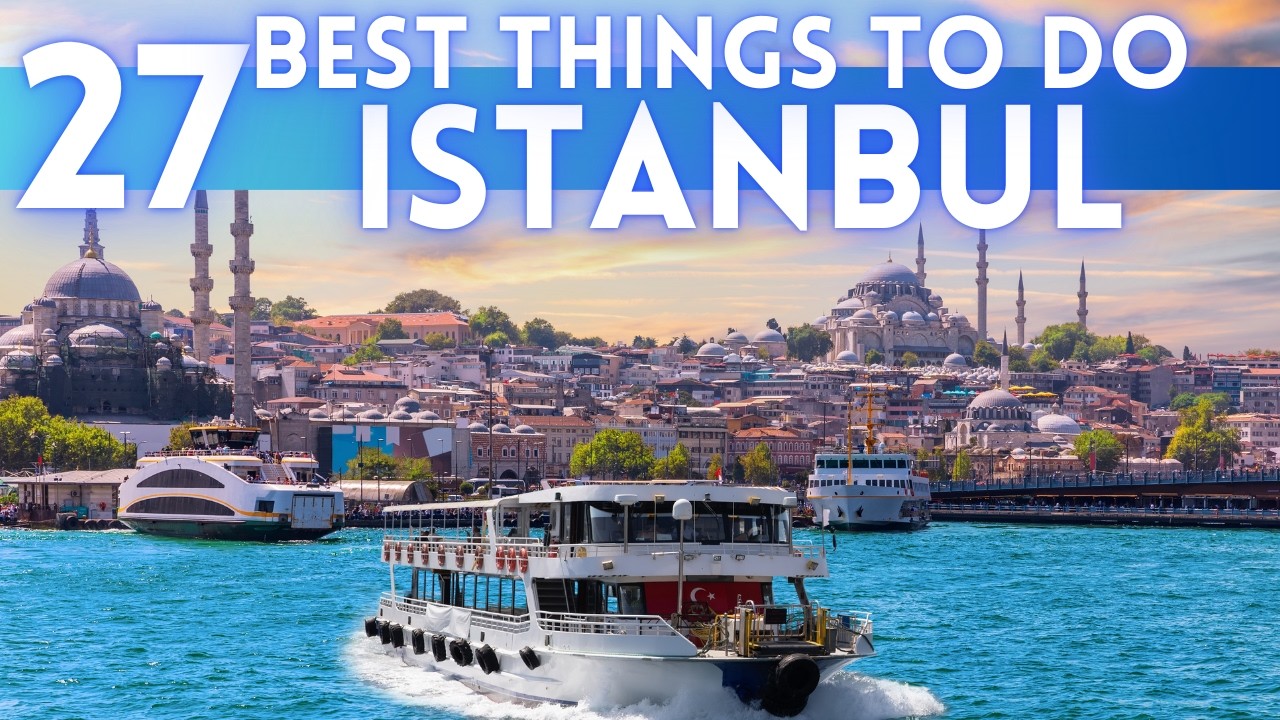 Video thumbnail for Best Things To Do in Istanbul Turkey 4K
