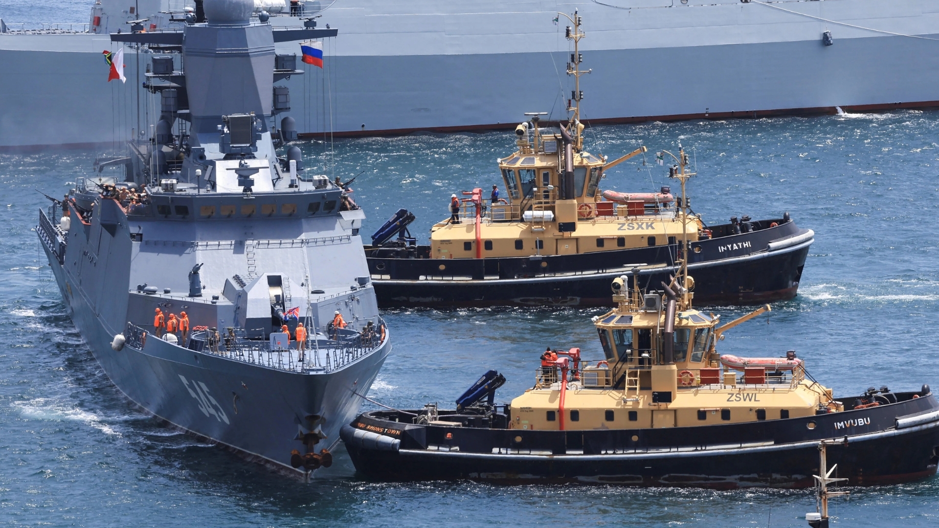 Video thumbnail for BRICS-plus naval drills: South Africa hosts Russia, Iran and China