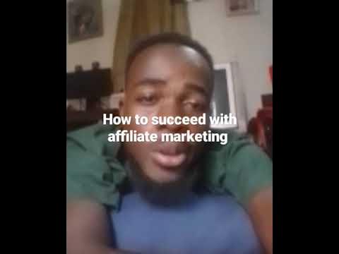 Video thumbnail for How To Succeed With Affiliate Marketing For Beginners (short)