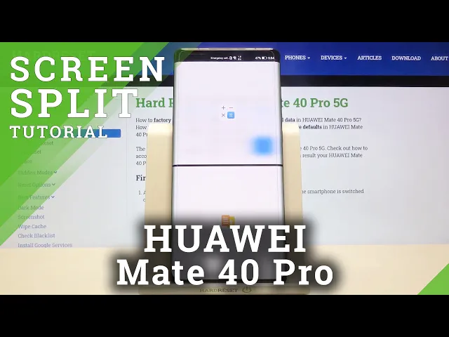 Video thumbnail for How to Enable Dual Screen on HUAWEI Mate 40 Pro – Split Screen