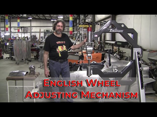 Video thumbnail for English Wheel adjusting mechanism