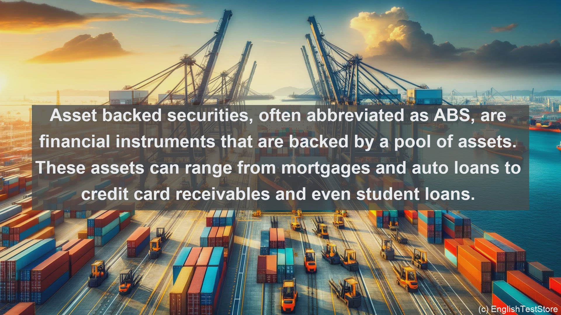 'Video thumbnail for Asset backed securities in economics and finance'